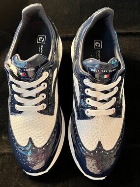 Duca del Cosma Serena Golf Shoes NWOT W 8-8.5 EU 39